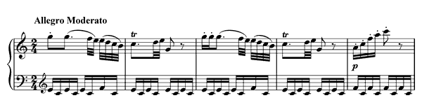 Sonata 10 - K. 330 in C Major by Mozart