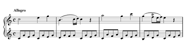 Sonata 16 - K. 545 in C Major by Mozart