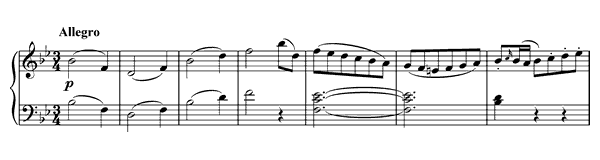 Sonata 17 - K. 570 in B-flat Major by Mozart