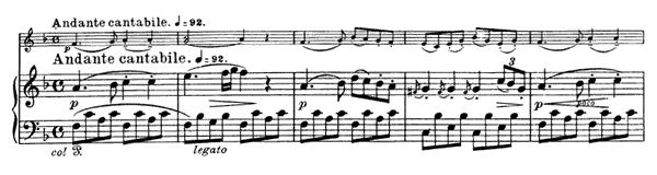 Sonata - for piano and violin K. 547  in F Major by Mozart piano sheet music