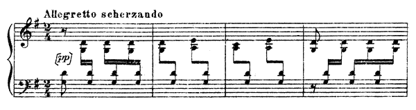 Hopak of the Young Ukrainians - from the Fair at Sorochintsi, second version   by Mussorgsky piano sheet music