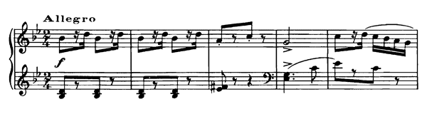 7. Parade of the Grasshoppers Op. 65   No. 7  in B-flat Major by Prokofiev piano sheet music