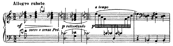2. Sarcasm: Allegro rubato Op. 17 No. 2  by Prokofiev piano sheet music