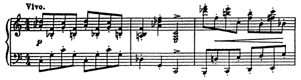 Joke Op. 3 No. 2  in C Major by Prokofiev piano sheet music