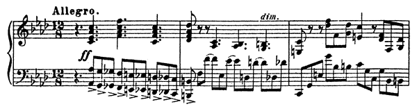 Sonata 1 - Op. 1 in F Minor by Prokofiev