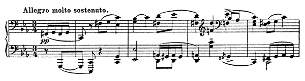 Sonata 4 Op. 29  in C Minor by Prokofiev piano sheet music