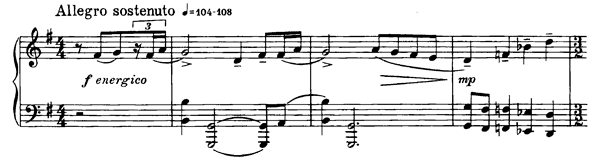 2. Sonatina Op. 54   No. 2  in G Major by Prokofiev piano sheet music