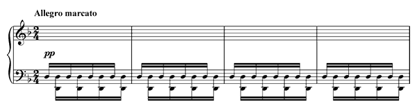 Toccata Op. 11  in D Minor by Prokofiev piano sheet music