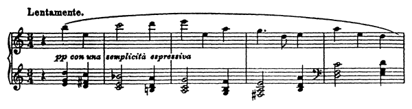 Lentamente - Op. 22 No. 1 by Prokofiev