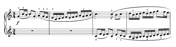 Prelude - from Suite No. 5   Z 666  in C Major by Purcell piano sheet music