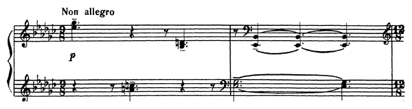 Etude-Tableau Op. 33 No. 5  in E-flat Minor by Rachmaninoff piano sheet music