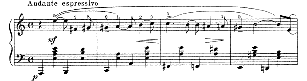 Nocturne Op. 10 No. 1  in A Minor by Rachmaninoff piano sheet music