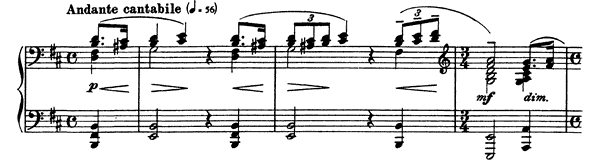 Moment Musical - Op. 16 No. 3 in B Minor by Rachmaninoff