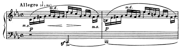 Prelude Op. 23 No. 7  in C Minor by Rachmaninoff piano sheet music