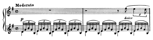 Prelude - Op. 32 No. 5 in G Major by Rachmaninoff