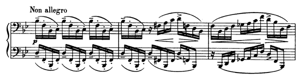 Oriental sketch   in B-flat Major by Rachmaninoff piano sheet music