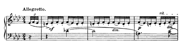 Polka de W. R.   in A-flat Major by Rachmaninoff piano sheet music