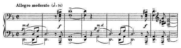 Sonata 1 Op. 28  in D Minor by Rachmaninoff piano sheet music