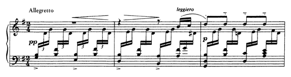 Schubert: Wohin   in G Major by Rachmaninoff piano sheet music