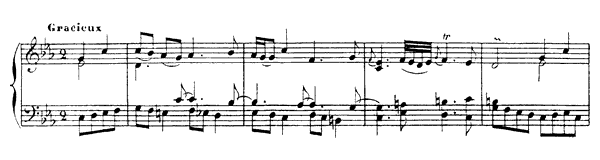1. La Livri   in C Minor by Rameau piano sheet music