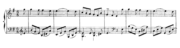4. Gigue   in E Minor by Rameau piano sheet music