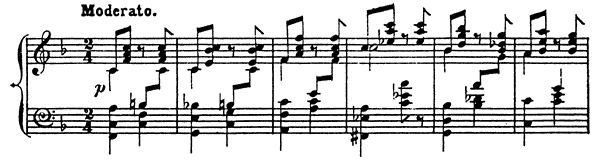 Melody - Op. 3 No. 1 in F Major by Rubinstein