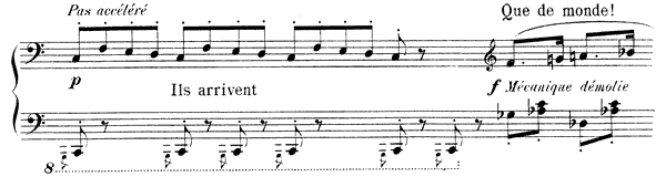 Sur un Casque   by Satie piano sheet music