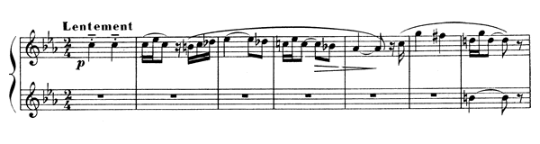 3. Piece I   by Satie piano sheet music