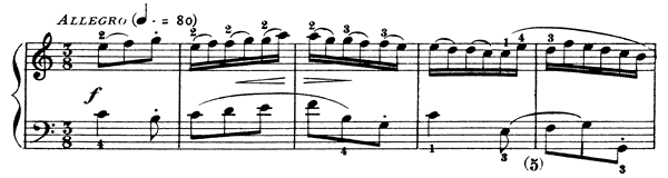 Sonata K. 399  in C Major by Scarlatti piano sheet music