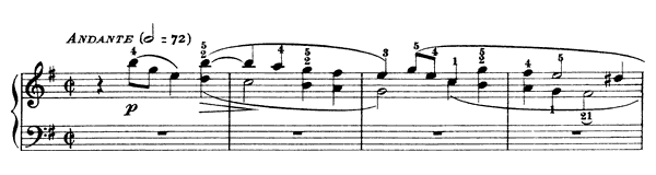 Sonata K. 402  in E Minor by Scarlatti piano sheet music