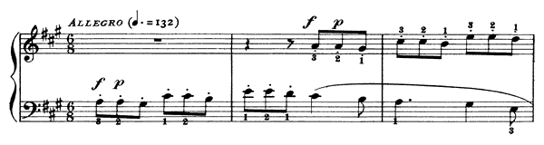 Sonata K. 405  in A Major by Scarlatti piano sheet music