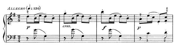 Sonata K. 412  in G Major by Scarlatti piano sheet music