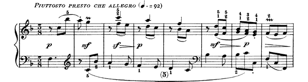 Sonata K. 419  in F Major by Scarlatti piano sheet music