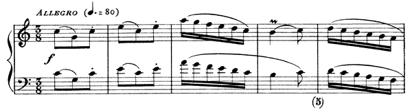 Sonata K. 421  in C Major by Scarlatti piano sheet music