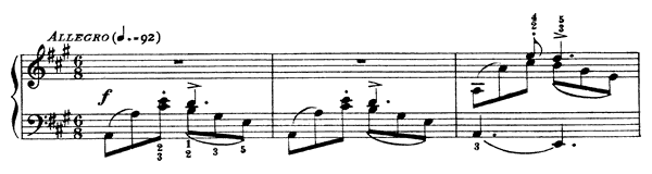 Sonata K. 429  in A Major by Scarlatti piano sheet music
