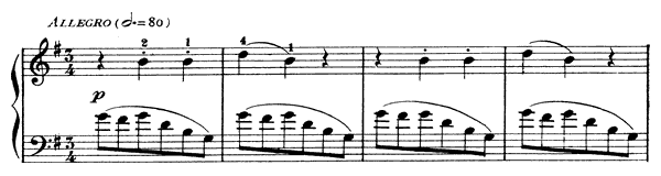 Sonata K. 432  in G Major by Scarlatti piano sheet music