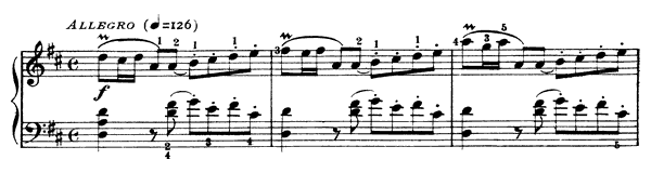Sonata K. 435  in D Major by Scarlatti piano sheet music