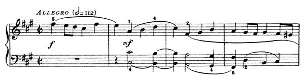 Sonata K. 447  in F-sharp Minor by Scarlatti piano sheet music