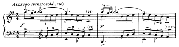 Sonata K. 454  in G Major by Scarlatti piano sheet music