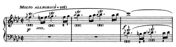 Sonata K. 463  in F Minor by Scarlatti piano sheet music