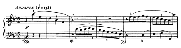 Sonata K. 472  in B-flat Major by Scarlatti piano sheet music