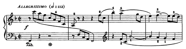 Sonata K. 482  in F Major by Scarlatti piano sheet music