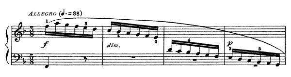 Sonata K. 506  in F Major by Scarlatti piano sheet music