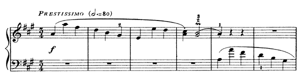 Sonata K. 537  in A Major by Scarlatti piano sheet music