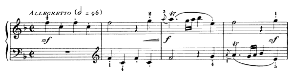 Sonata K. 540  in F Major by Scarlatti piano sheet music