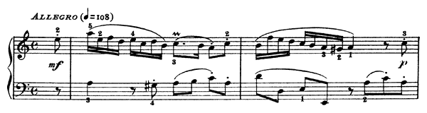 Sonata K. 149  in A Minor by Scarlatti piano sheet music