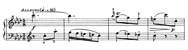 Sonata K. 184  in F Minor by Scarlatti piano sheet music
