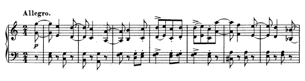 Allegro -  D. 946 No. 3 in C Major by Schubert