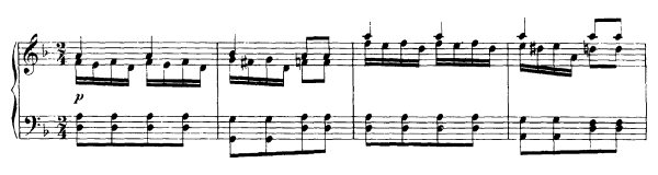 Ecossaise  D. 158  in D Minor by Schubert piano sheet music