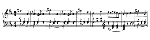 Minuet    in D Major by Schubert piano sheet music